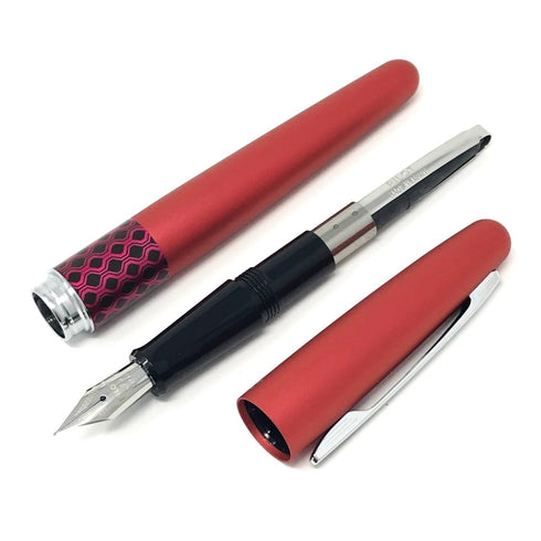 Pilot Metropolitan Fountain Pen - Retro Pop Red - Fine Nib